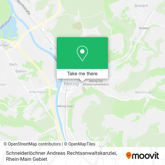 Карта Schneiderlöchner Andreas Rechtsanwaltskanzlei