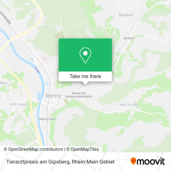 Карта Tierarztpraxis am Gipsberg
