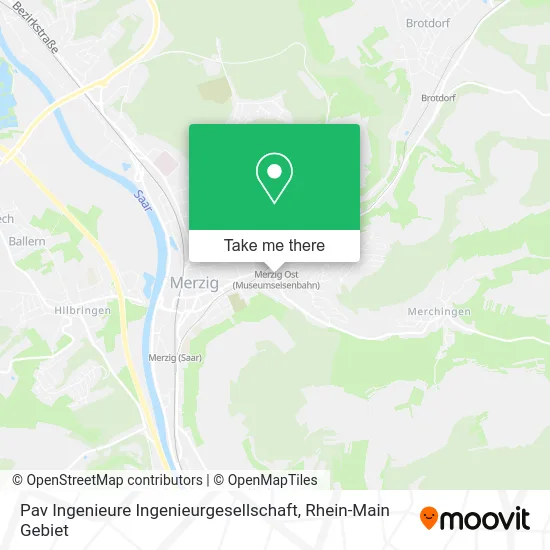 Карта Pav Ingenieure Ingenieurgesellschaft