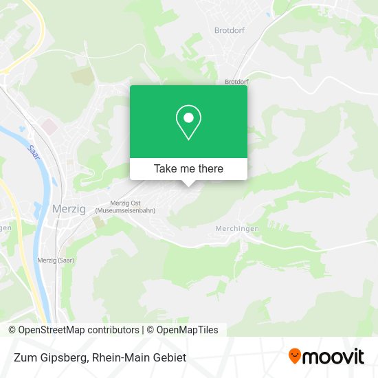 Карта Zum Gipsberg