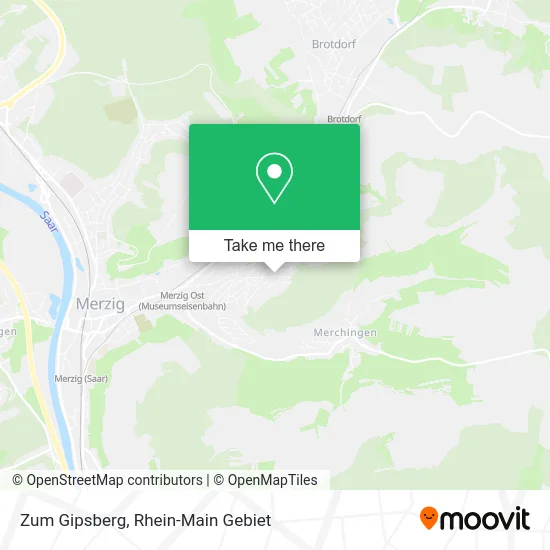 Карта Zum Gipsberg