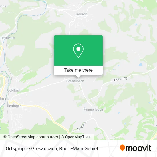 Карта Ortsgruppe Gresaubach
