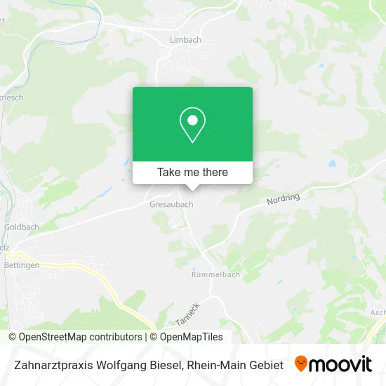 Карта Zahnarztpraxis Wolfgang Biesel