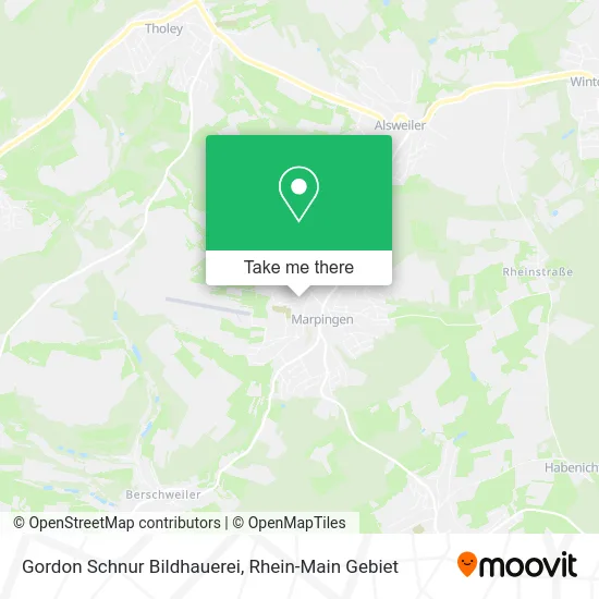 Карта Gordon Schnur Bildhauerei