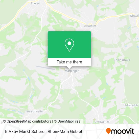Карта E Aktiv Markt Scherer
