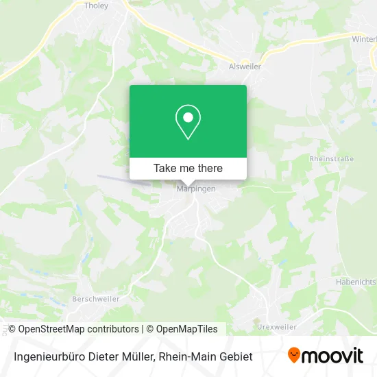 Карта Ingenieurbüro Dieter Müller