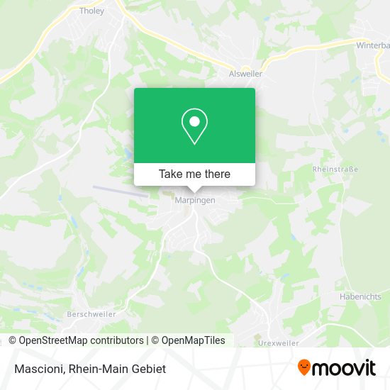 Карта Mascioni