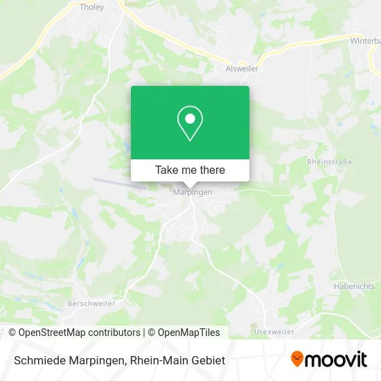 Карта Schmiede Marpingen