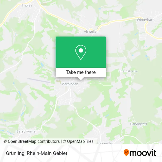 Карта Grünling