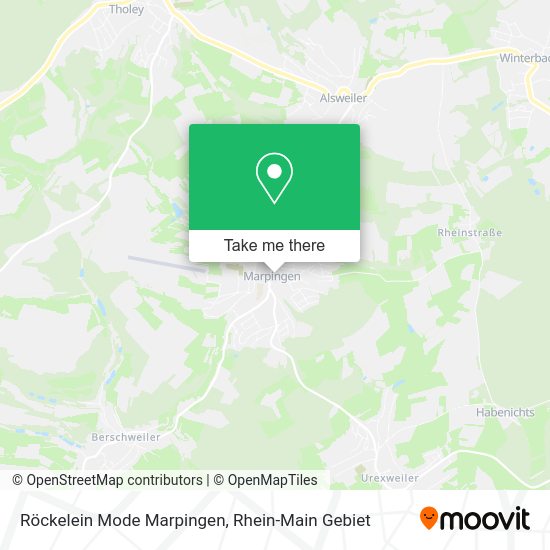 Карта Röckelein Mode Marpingen
