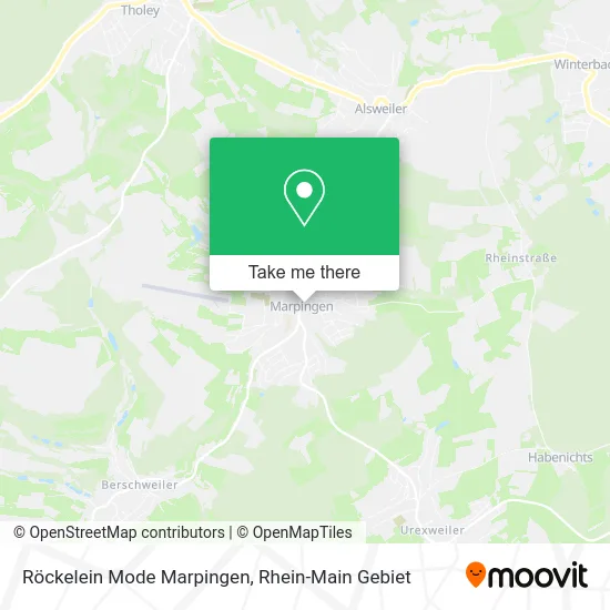 Карта Röckelein Mode Marpingen