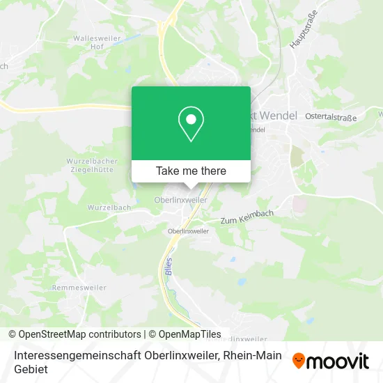 Карта Interessengemeinschaft Oberlinxweiler