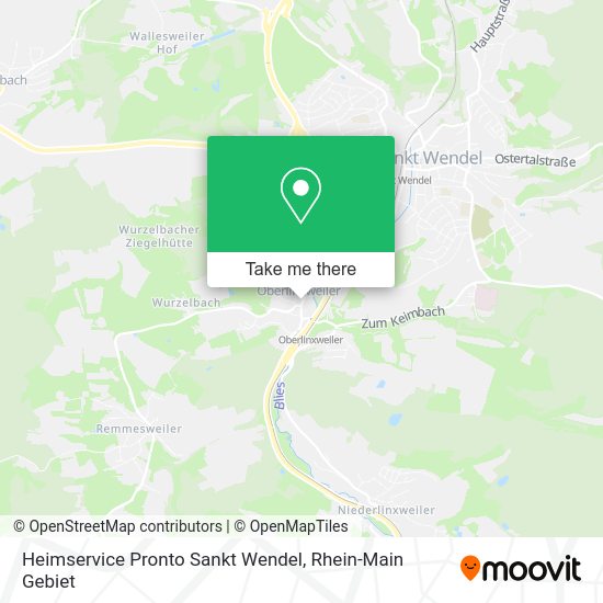 Карта Heimservice Pronto Sankt Wendel
