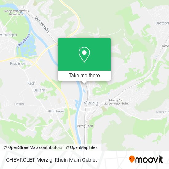 Карта CHEVROLET Merzig