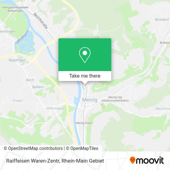 Карта Raiffeisen Waren-Zentr