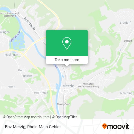 Карта Bbz Merzig