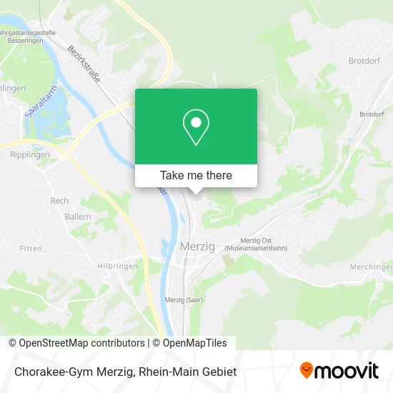 Карта Chorakee-Gym Merzig