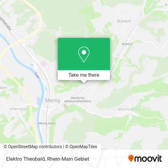 Карта Elektro Theobald