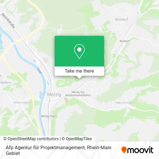 Карта Afp Agentur für Projektmanagement