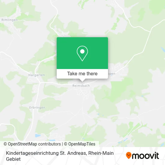 Карта Kindertageseinrichtung St. Andreas