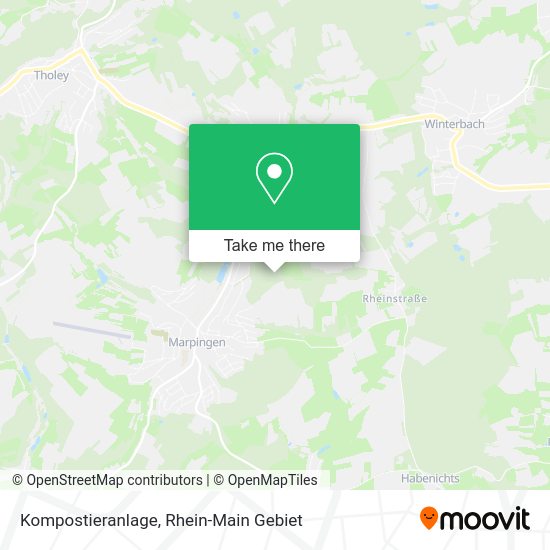 Карта Kompostieranlage