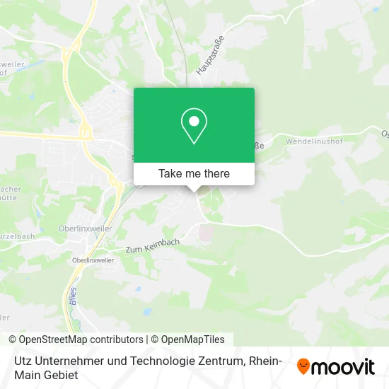 Карта Utz Unternehmer und Technologie Zentrum