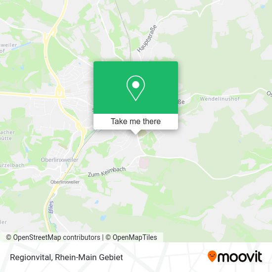 Карта Regionvital