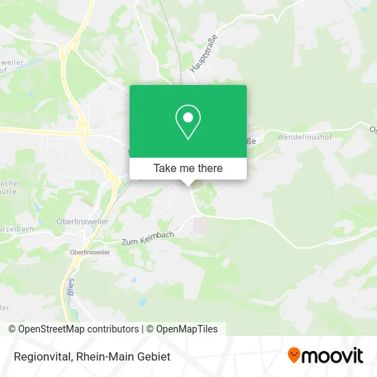 Карта Regionvital