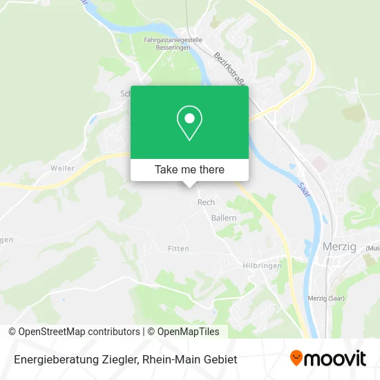 Карта Energieberatung Ziegler