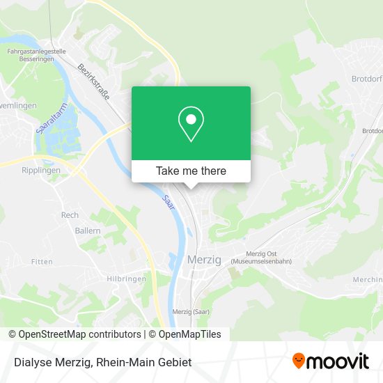 Карта Dialyse Merzig