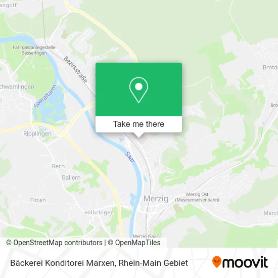 Bäckerei Konditorei Marxen map