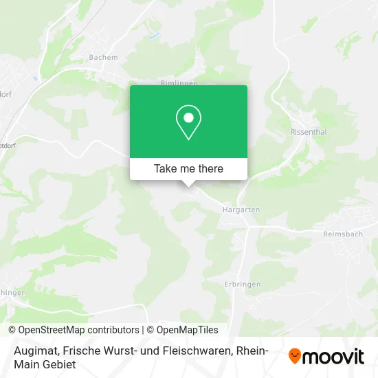 Карта Augimat, Frische Wurst- und Fleischwaren