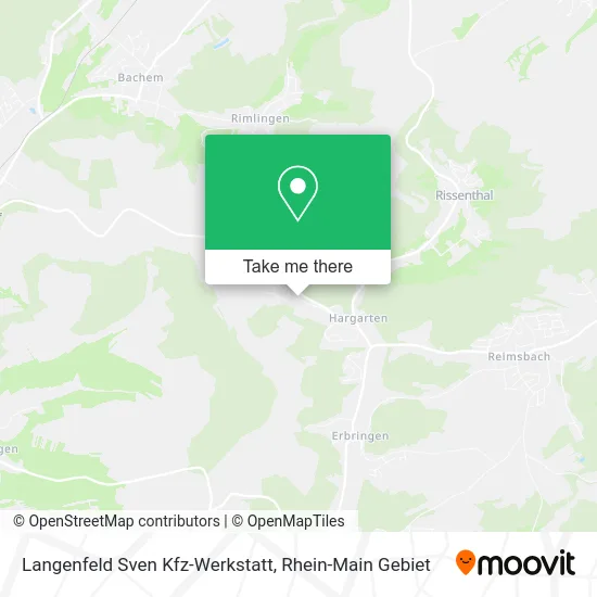 Карта Langenfeld Sven Kfz-Werkstatt