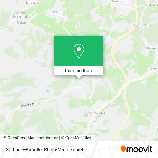 Карта St. Lucia-Kapelle