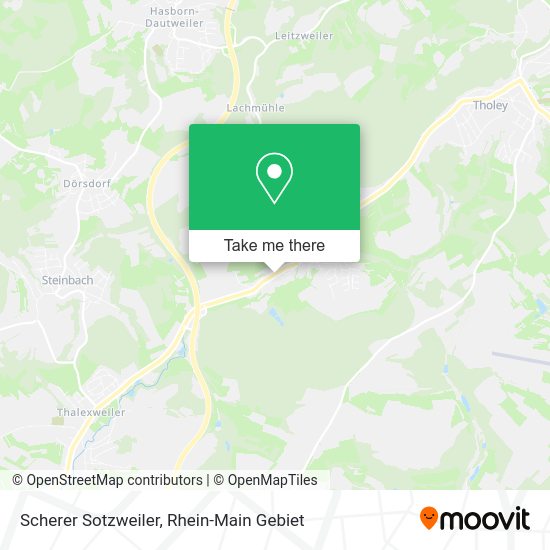 Карта Scherer Sotzweiler