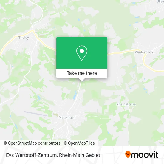 Карта Evs Wertstoff-Zentrum