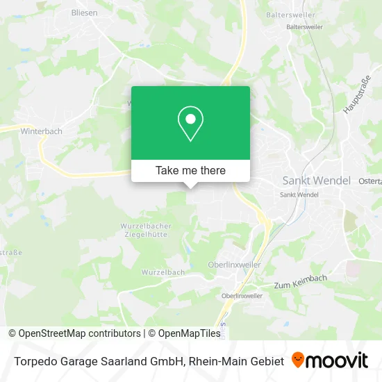 Карта Torpedo Garage Saarland GmbH