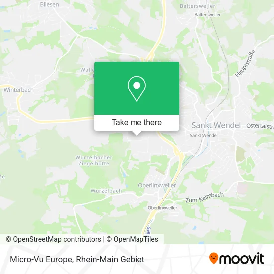 Карта Micro-Vu Europe