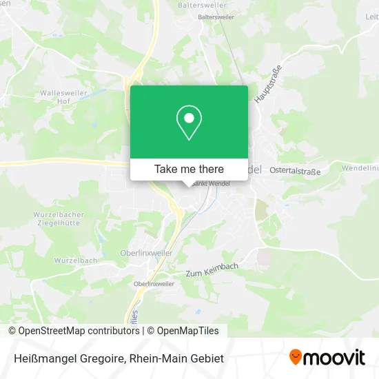 Карта Heißmangel Gregoire