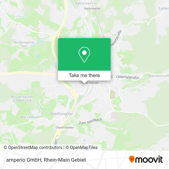 Карта amperio GmbH