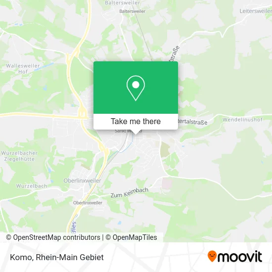 Карта Komo