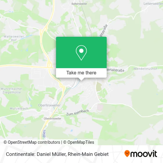 Карта Continentale: Daniel Müller
