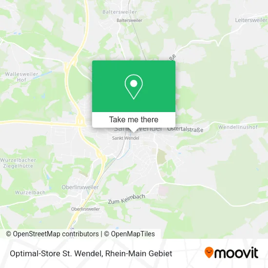 Карта Optimal-Store St. Wendel