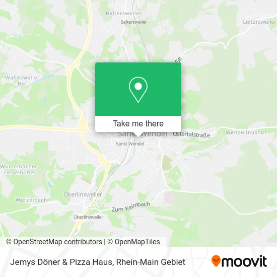 Карта Jemys Döner & Pizza Haus