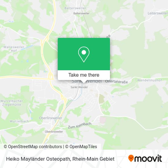 Карта Heiko Mayländer Osteopath