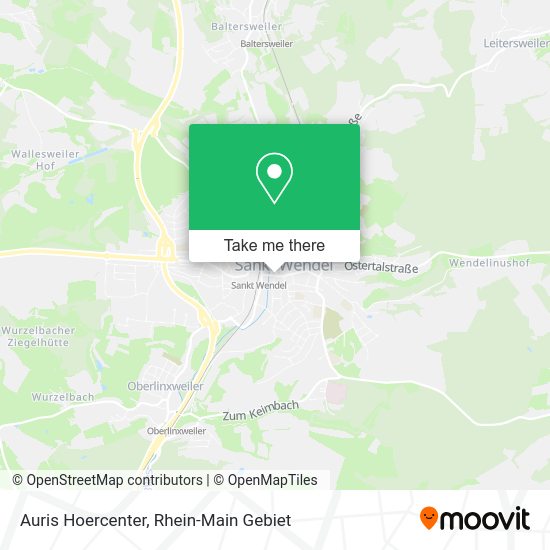 Карта Auris Hoercenter