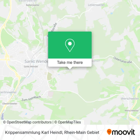 Карта Krippensammlung Karl Heindl