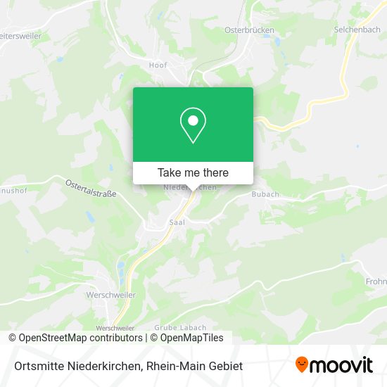 Карта Ortsmitte Niederkirchen