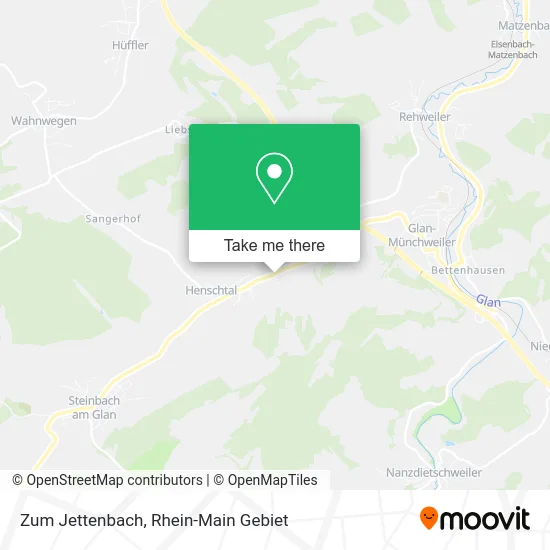 Карта Zum Jettenbach