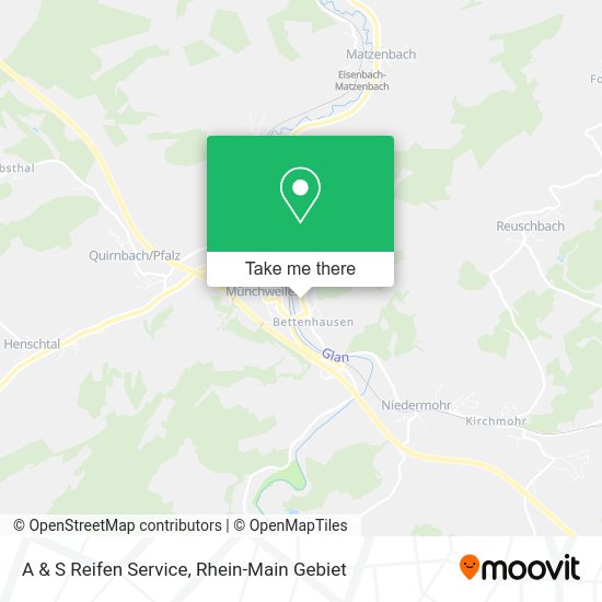 Карта A & S Reifen Service